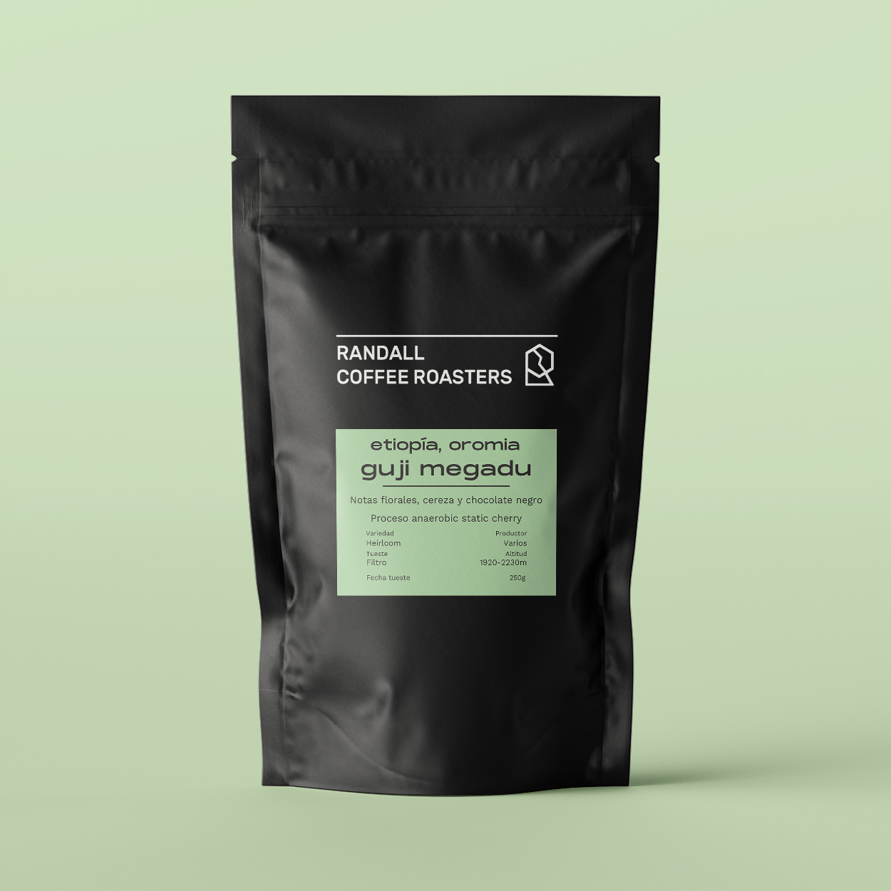 café especialidad randall coffee etiopia guji megadu